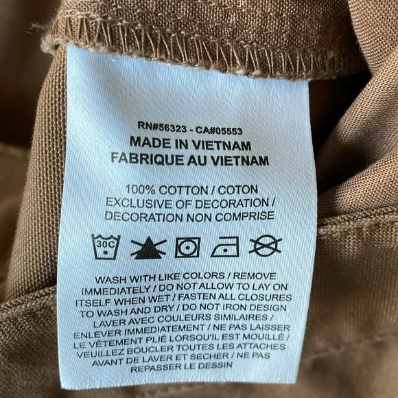New Jordan Women’s Standard Fit Chicago Pants Archaeo Brown Size Large